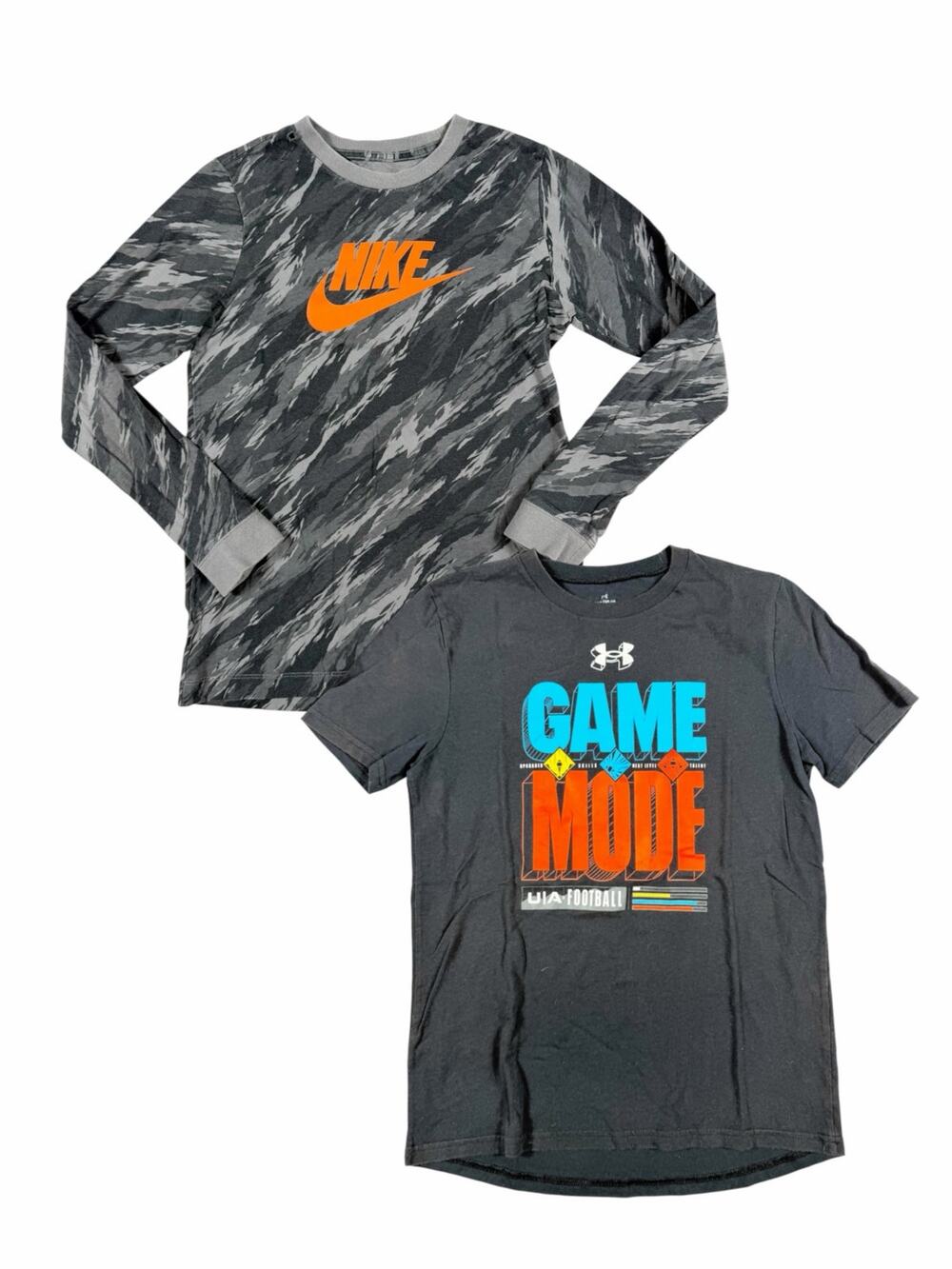 Under Armour + Nike Boys Graphic T-Shirt Bundle Size Large 14-16